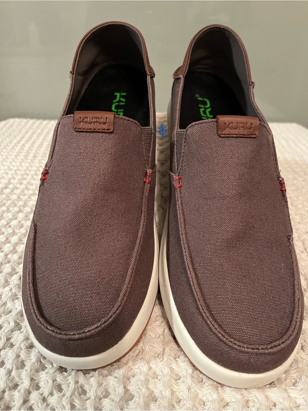 KURU
PACE Men's Canvas Slip On Loafer
Shoes Dark Ash Walnut Plantarfasciitas 528